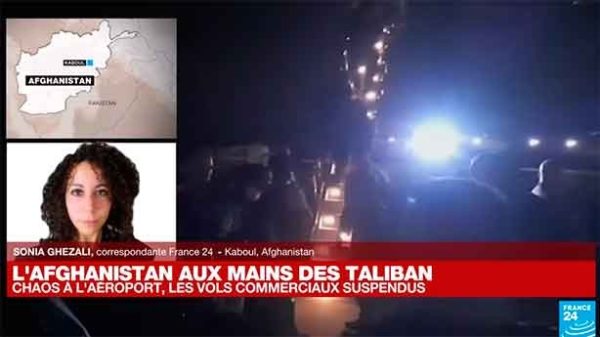 Fuerzas especiales francesas aterrizaron en Kabul para proteger la evacuación. (Foto: France 24)