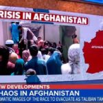 Tensión en las operaciones de evacuación del aeropuerto de Kabul. (Foto: ABC news)