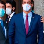 Sánchez en su última imagen en la Conferencoa de Presidentes. (Foto: Antena 3)