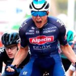 Philipsen hace doblete al sprint en Albacete. (Foto: @LaVuelta)