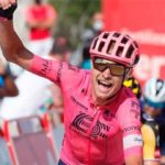 Cort Nielsen logra un gran triunfo en la Montaña de Cullera. (Foto: @LaVuelta)