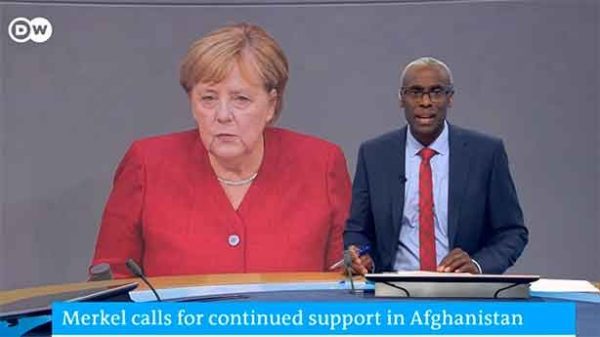 Emotivo llamamiento de Merkel sobre Afganistán en el Bundestag. (Foto: DW)