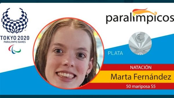 Marta llegó incluso a batir la marca mundial. (Foto: @paralímpicos)