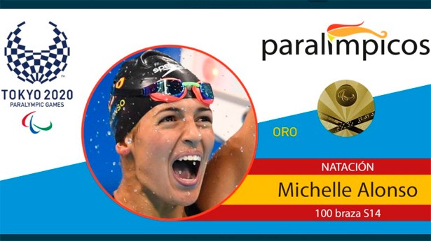 Michelle pulverizó el récord del mundo en Tokio. (Foto: @paralímpicos)