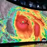 Desastre total por el huracán Ida. (Proyección: ABC news)