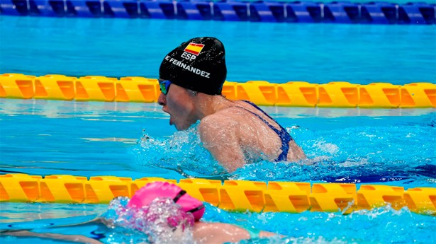 Medalla de oro y récord de España para Marta Fernández en la final de 50 metros braza SB3. (Foto: @casareal)