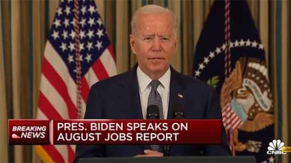 Mensaje especial del presidente sobre los datos de empleo en agosto