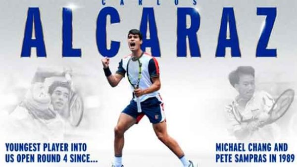 Carlos Alcaraz a sus 18 años