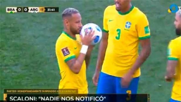 Se suspendió el Brasil-Argentina por el protocolo sanitario