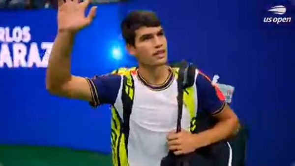 Carlos Alcaraz se despide de Nueva York con la cabeza bien alta. (Foto: @usopen)
