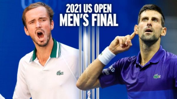 Nole quiere convertirse en leyenda ante Daniil. (Imagen @usopen)