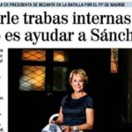 Todo el apoyo deEsperanza Aguirre a Isabel Díaz Ayuso: (Captura: UN /ElMundo)