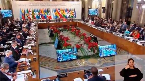 Histórico discurso de Luis Lacalle en la CELAC (Foto; CELAC(Luis Lacalle)