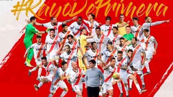 Un excelente Rayo Vallecano con el brillo de Radamel Falcao. (Foto: @RayoVallecano)