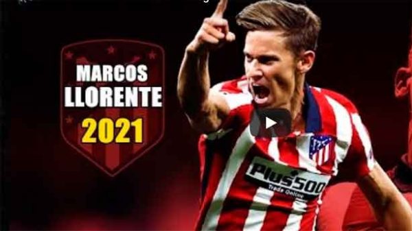 Marcos Llorente como delantero