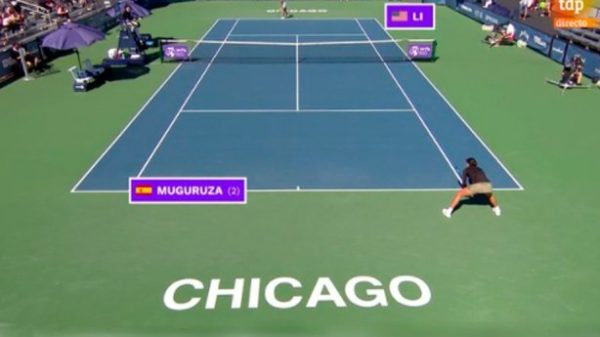 Buena suerte para Muguruza en el torneo de Chicago. (Foto: TDP)