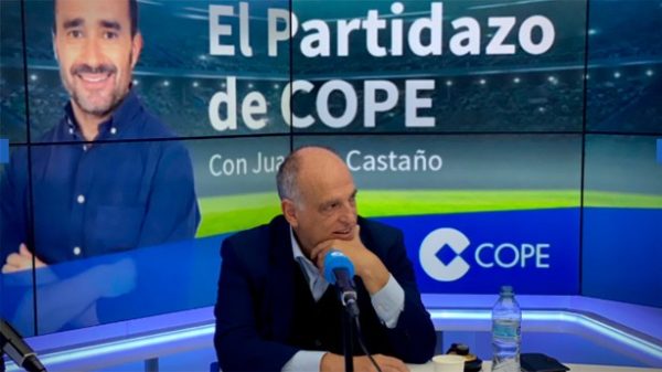 Tebas habló de su mala relación con Florentino en   (Foto: COPE)