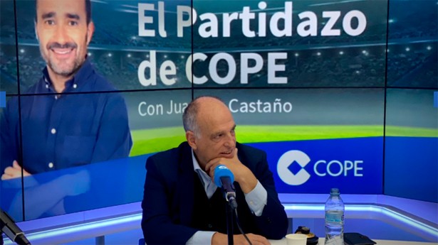 Tebas habló de su mala relación con Florentino en   (Foto: COPE)