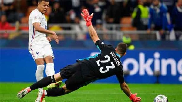 Francia ganó la UEFA Nations League con un gol muy polémico de Mbappé