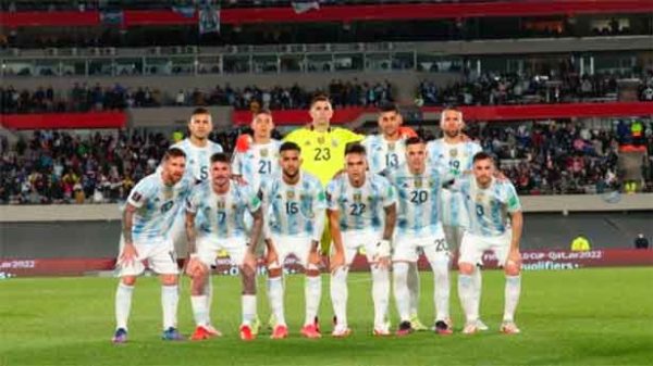 Argentina arrolló a Uruguay. (Foto: @SelecciónArgentina)