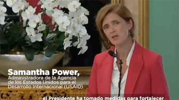 El reconocimiento a Abidaner de a administradora de la Agencia de los Estados Unidos para el Desarrollo Internacional (USAID)