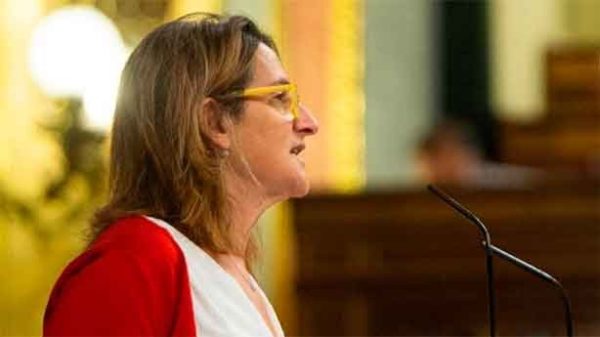 La vicepresidenta tercera y ministra de Transición Ecológica y Reto Demográfico