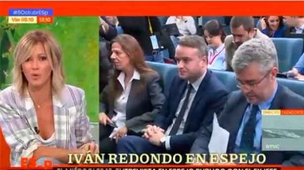 Iván Redondo en sus declaraciones a Susanna Griso. (Foto: @EspejoPúblico)