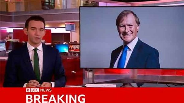 Conmoción en Gran Bretaña: mataron a puñaladas al diputado conservador David Amess en una iglesia. (Foto: BBC)