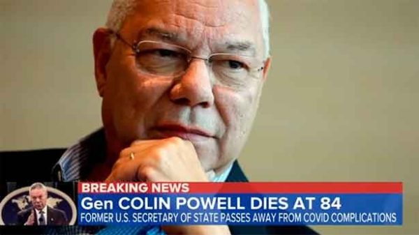 Profundo pesar en Estados Unidos en la muerte de Colin Powell. (Foto: ABC news)