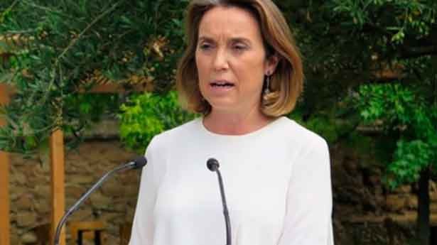 Rechazo total de Cuca Gamarra al ataque de la ministra Belarra al Poder Judicial. (Foto: PP)