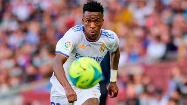 Vinicius hizo una primera parte espectacular. (Foto: @LaLiga)