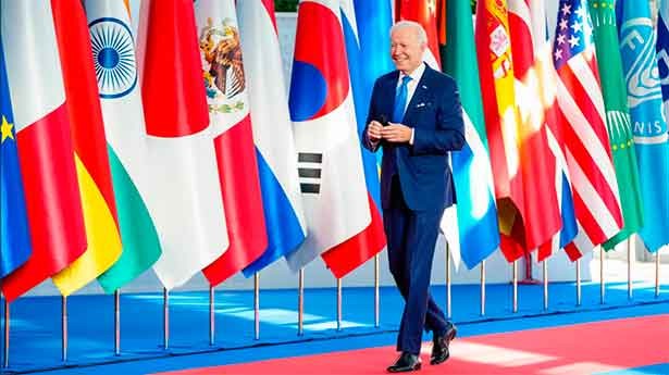 Un triunfo personal de la agenda de Joe Biden en Roma. (Foto: @POTUS(