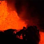 El terrible rugido del volcán de Cumbre Vieja. (Foto: RTVE)