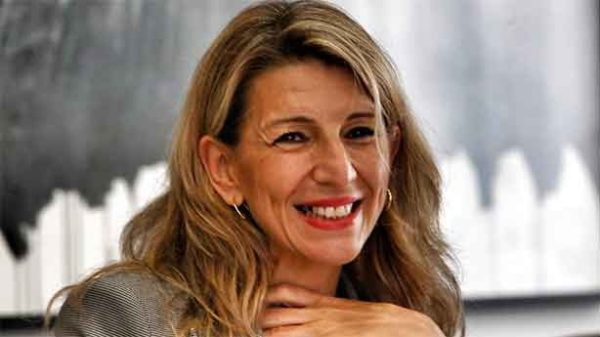 Todo el poder en manos de Yolanda Díaz para un asunto capital. (Foto: @cgilnazionale)