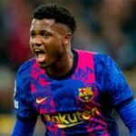 Ansu Fati salvó al FC Barcelona. (Foto: @ChampionsLeague)