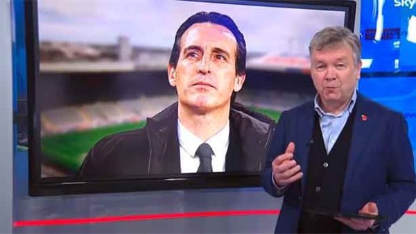 Unai Emery confirmó la oferta urgente del Newcastle. (Foto: Sky News)