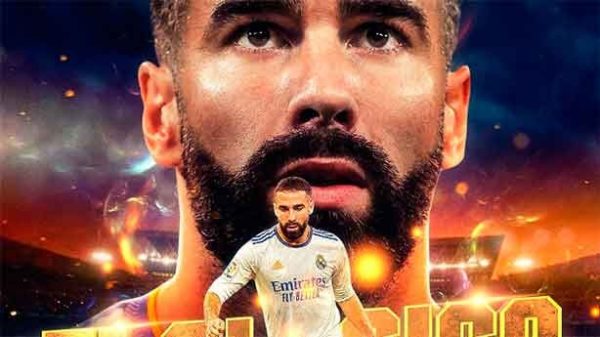 El gesto de apoyo y confianza de Luis Enrique en Carvajal. (Foto: @DaniCarvajal92 )