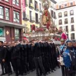 La Virgen de la Almudena en la procesión de 2019: (Foto: YouTube/
