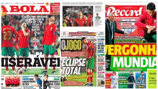 Ira y frustración de Cristiano con Manchester United y Portugal. (Captura: UN)