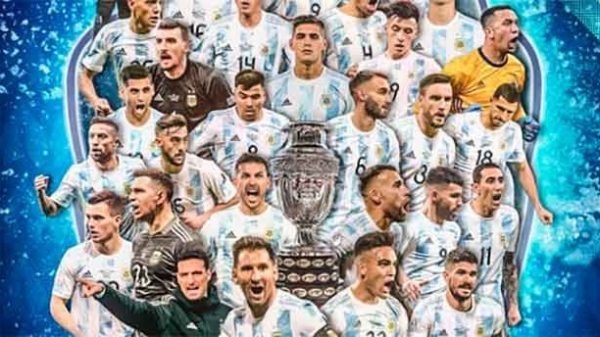 Argentina con todas sus aspiraciones para el Mundial de Catar. (Foto: @Argentinao