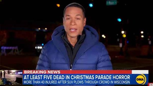 La parada navideña se convirtió en un infierno. (Foto: ABC news)