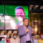 Leonel Fernández en un acto de Fuerza del Pueblo. (Foto: @FPcomunica)