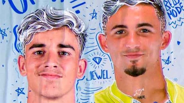 Gavi y Santos Yeremi