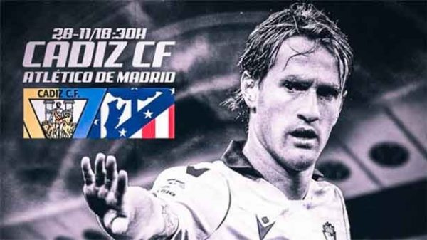 Cádiz y Atlético de Madrid bajo fuerte presión. (Foto: @AlexFdez8)