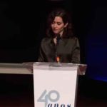 Importante discurso de la presidenta en el acto de AVT en Madrid. (Foto: @ComunidaddeMadrid)