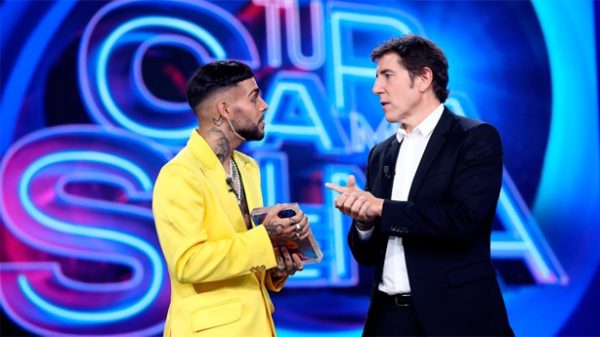 Agoney ganó la gala de Tu cara me suena. (Foto: Antena 3)