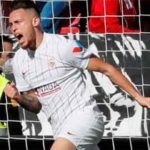 El coraje y la pasión de Ocampos. (Foto: @LaLiga)