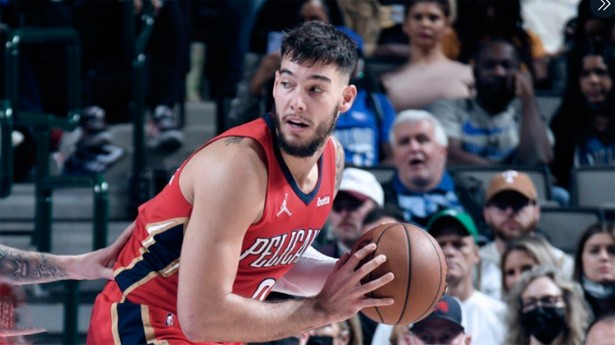 Segundo doble-doble consecutivo de Willy. (Foto: @PelicansNBA)