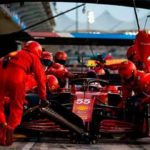 Carlos fue tercero en una batalla apoteósica. (Foto: @ScuderiaFerrari)