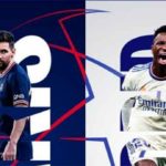 Messi contra Vinicius en el segundo sorteo. (Imagen: @UEFA)